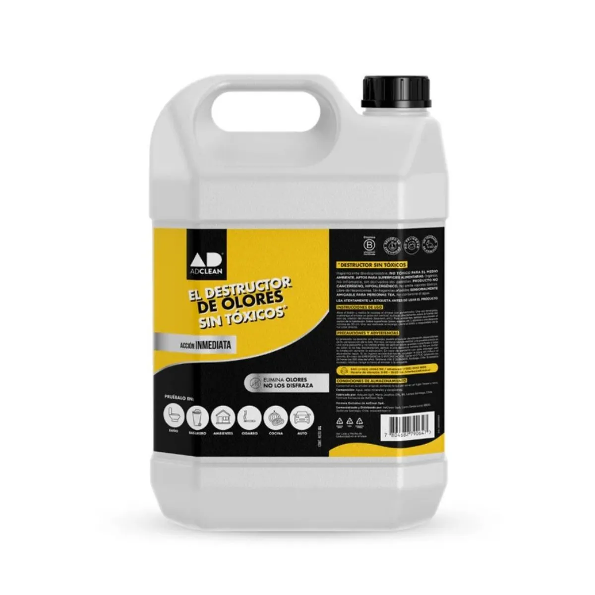 ADCLEAN - EL DESTRUCTOR DE OLORES 5 L