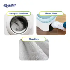 CLYNDER - Set Mopa Con Pedal Giratoria Triangular Escurridor