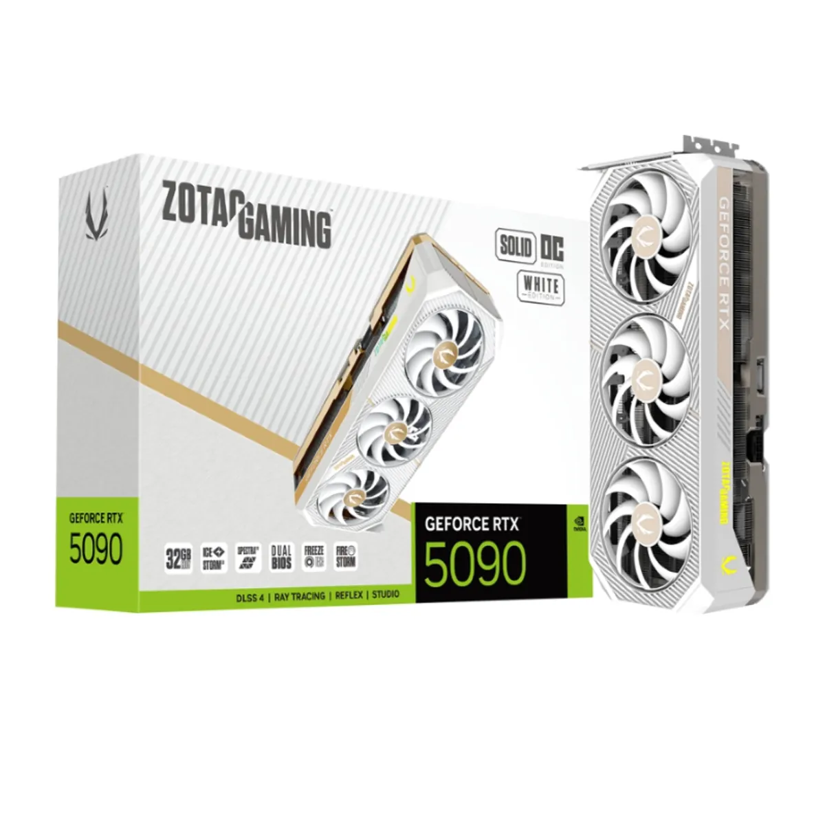 ZOTAC - Tarjeta De Video Zotac Gaming Geforce Rtx 5090 Solid Oc 32gb