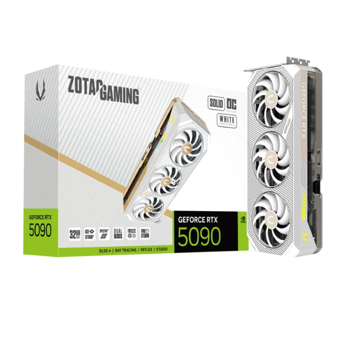 ZOTAC - Tarjeta De Video Zotac Gaming Geforce Rtx 5090 Solid Oc 32gb