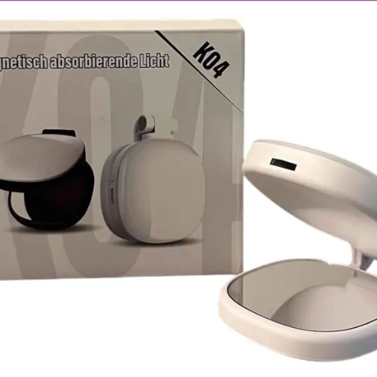 GENERICO - Luz De Relleno Para Selfie Magnético Plegable Portátil K04