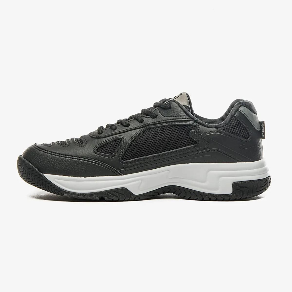 FILA - Zapatilla Fila Lugano 7.0 Hombre Negro/Grafito/Plata