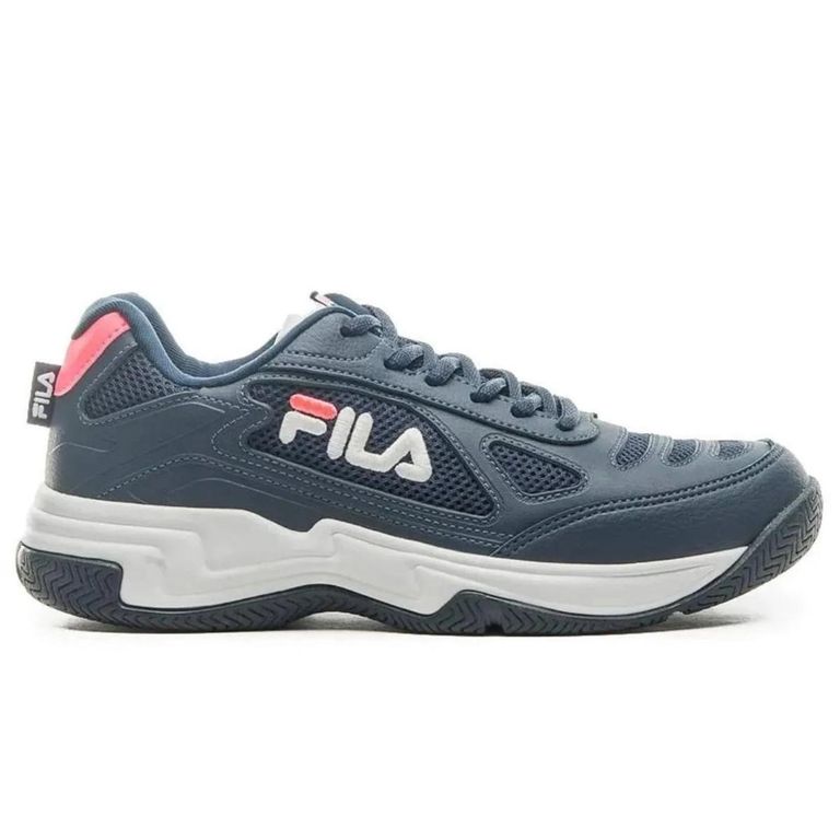 Zapatilla Lugano 7.0 Mujer Azul/Blanco/Rosa