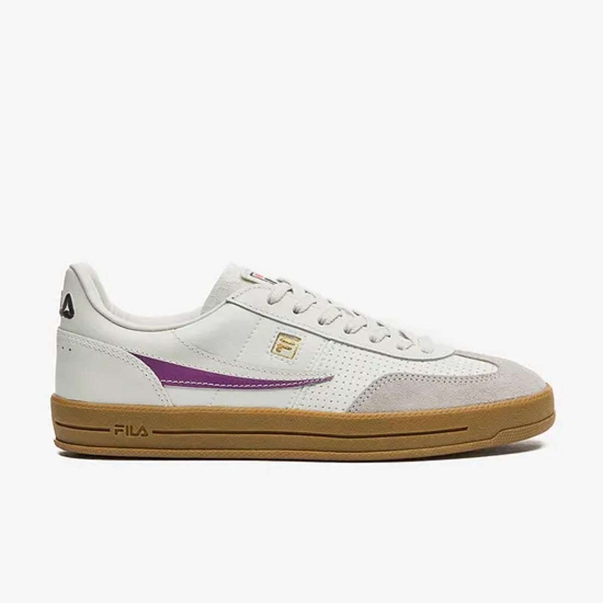 FILA - Zapatilla Fila FX Court 70 Vintage Mujer Blanco/Morado