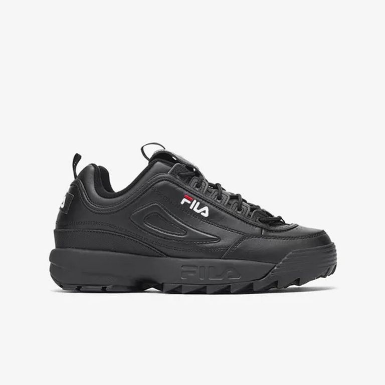 Zapatilla Disruptor II Premium Hombre Negro