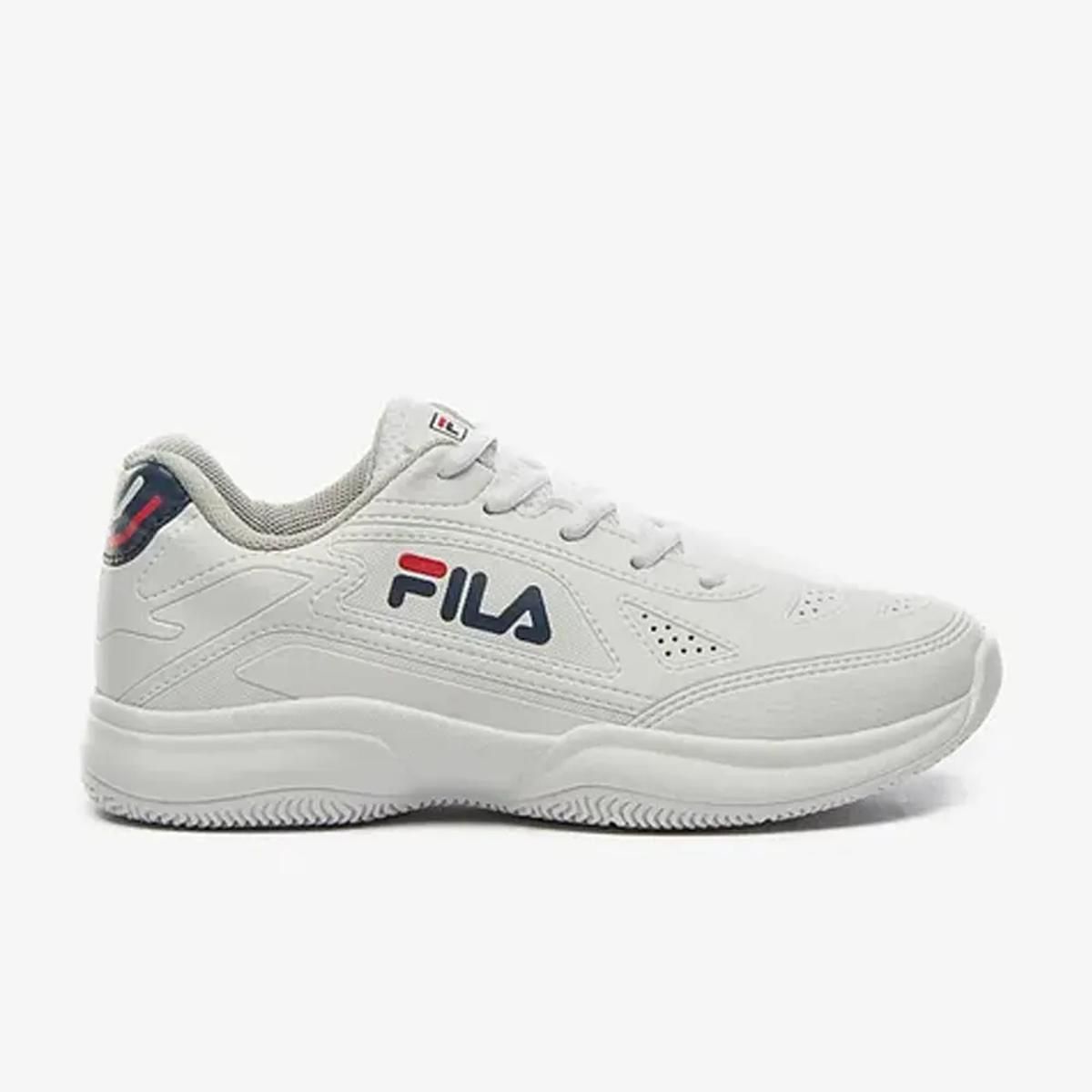 FILA - Zapatilla Fila Lugano 7.0 Niños Blanco/Azul/Rojo