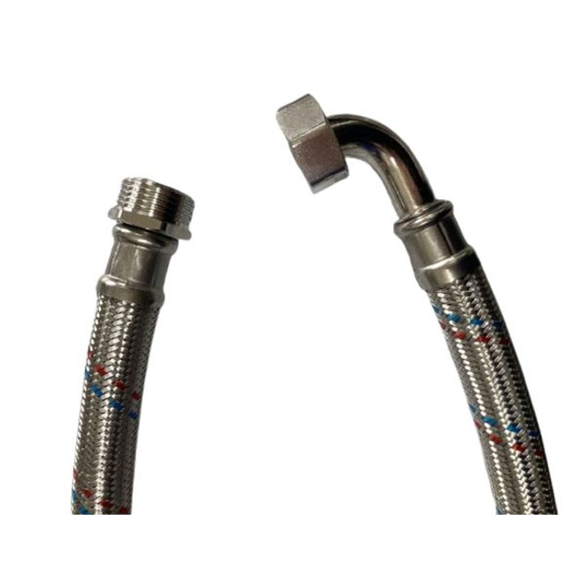 GENERICO - FLEXIBLE METALICO 80CM HI HE 1 PULGADA