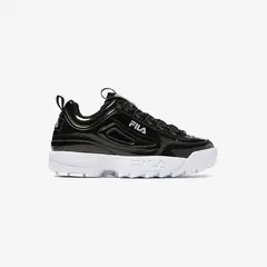 FILA - Zapatilla Disruptor II Premium Metallic Mujer Negro