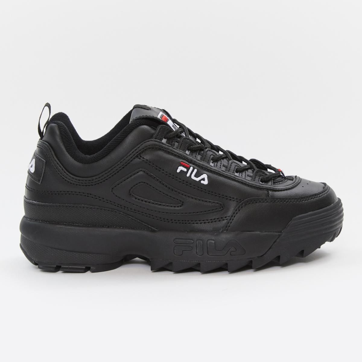 FILA - Zapatilla Fila Disruptor II Premium Mujer Negro
