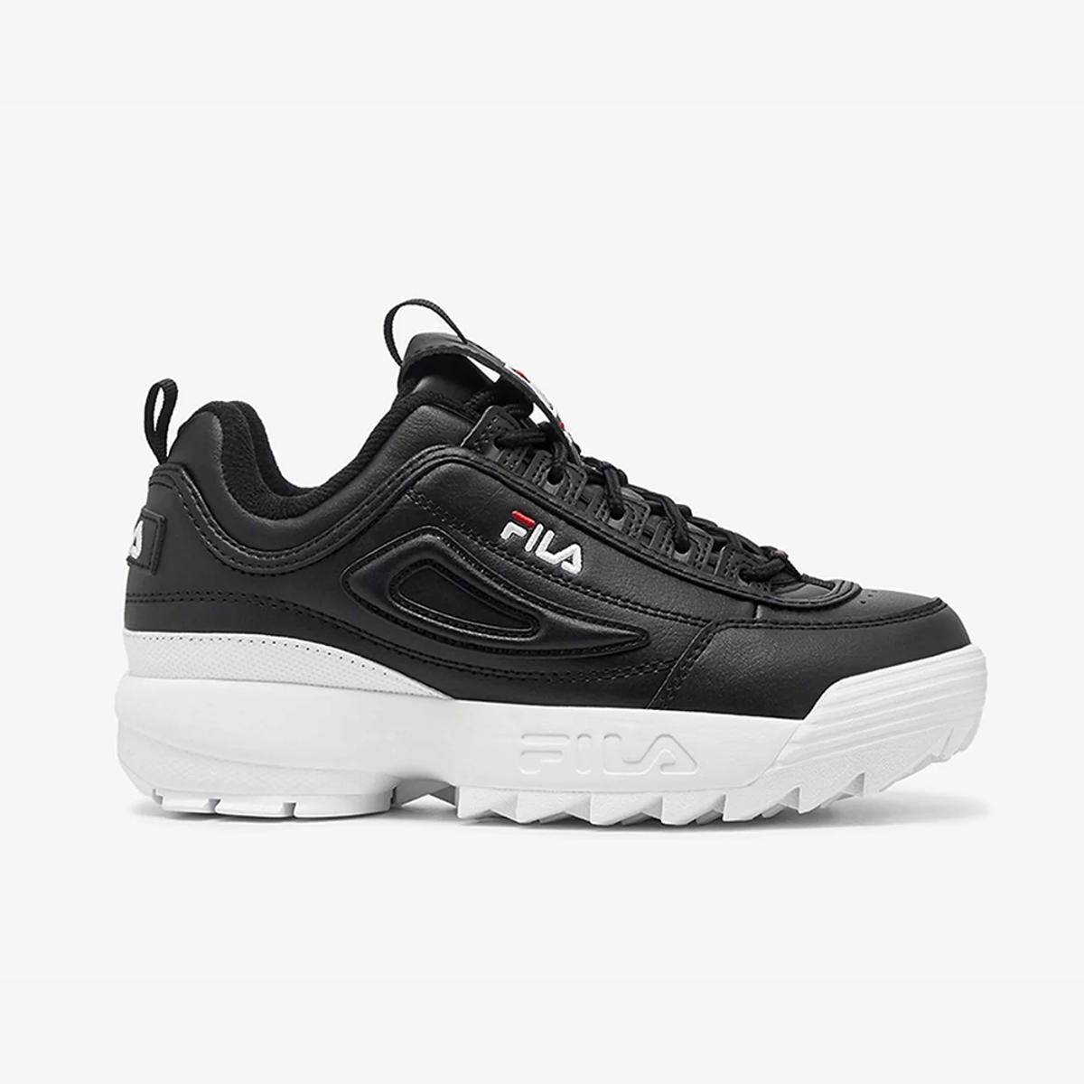 FILA - Zapatilla Fila Disruptor II Premium Niños Negro
