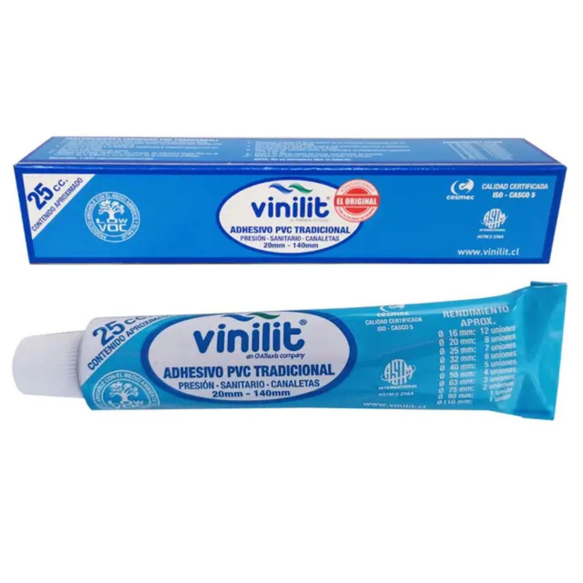 VINILIT - Adhesivo Pvc Vinilit Tradicional 25cc Pomo