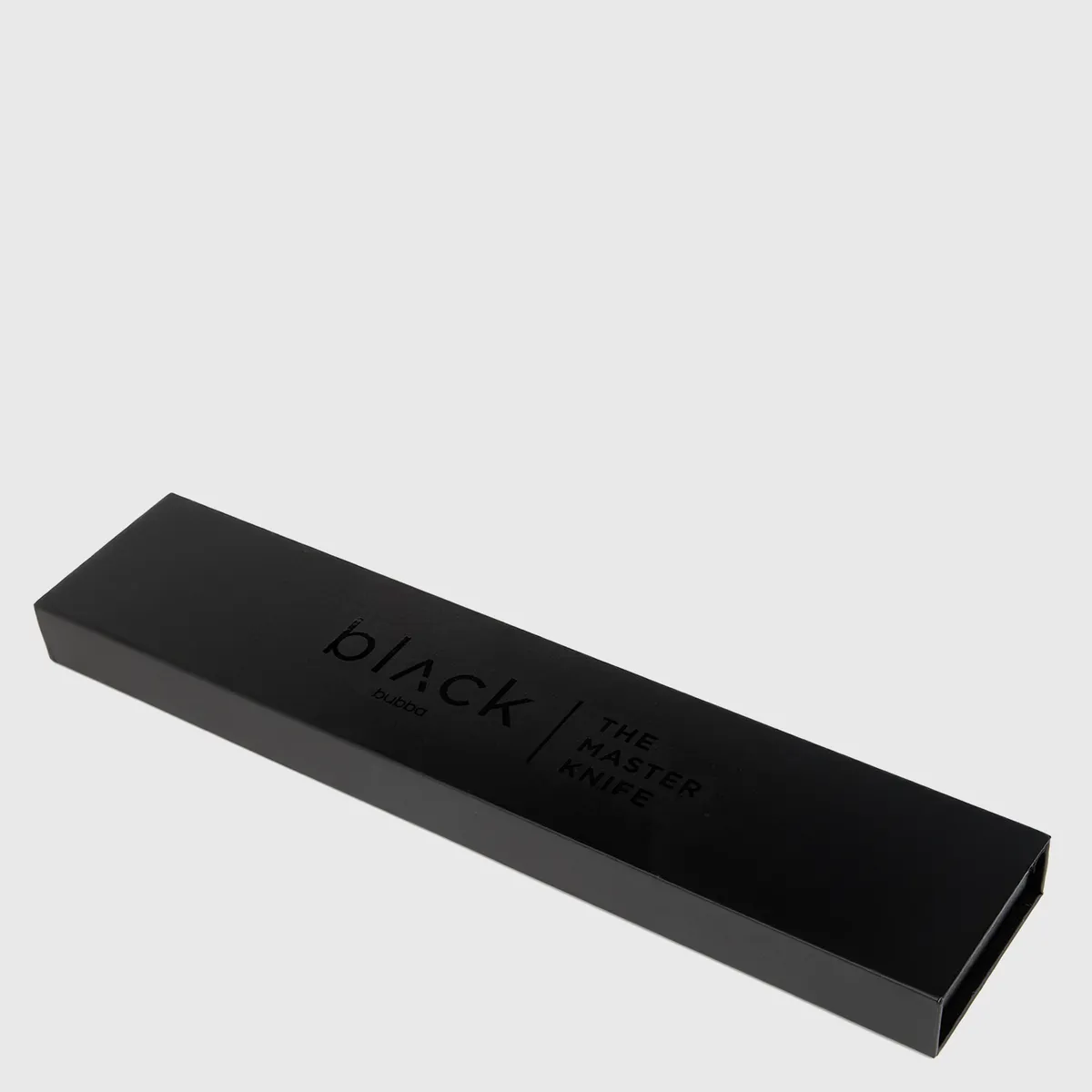 BLACK - Master Knife Black Black Bubba