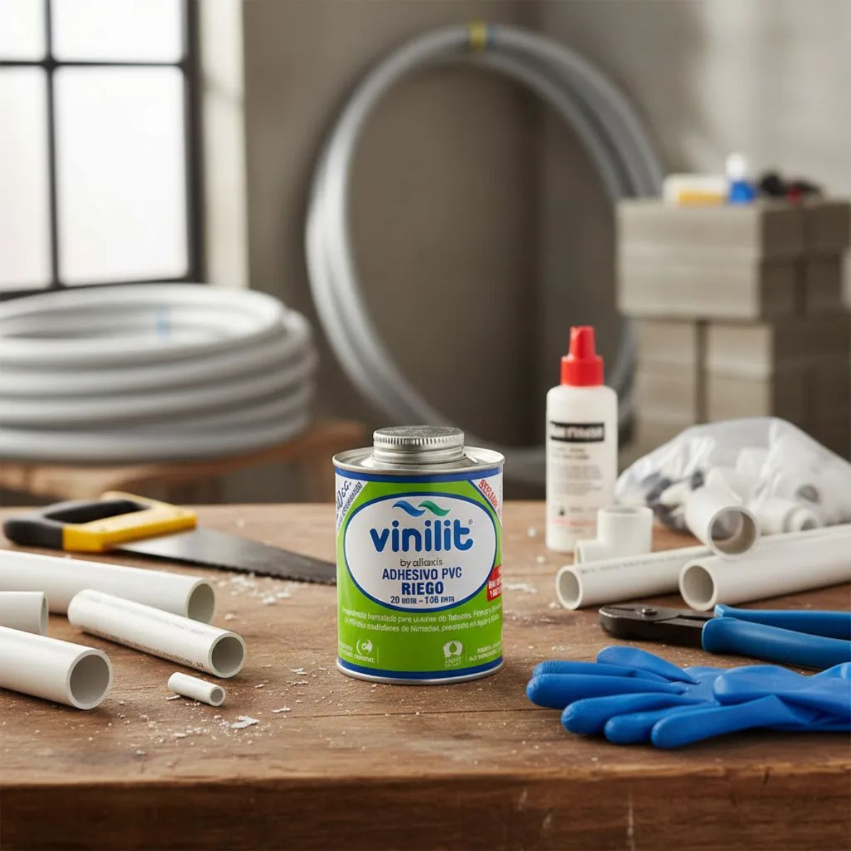 VINILIT - Adhesivo Pvc Pegamento Vinilit Riego 240cc