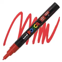 UNI POSCA - MARCADOR ACRILICO 3M ROJO POSCA