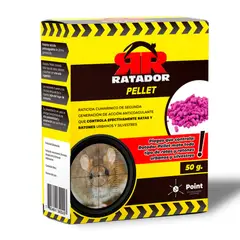 GENERICO - Raticida Ratones Ratador En Pellets 50gr