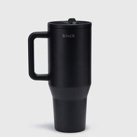 Straw Mug Black Bubba