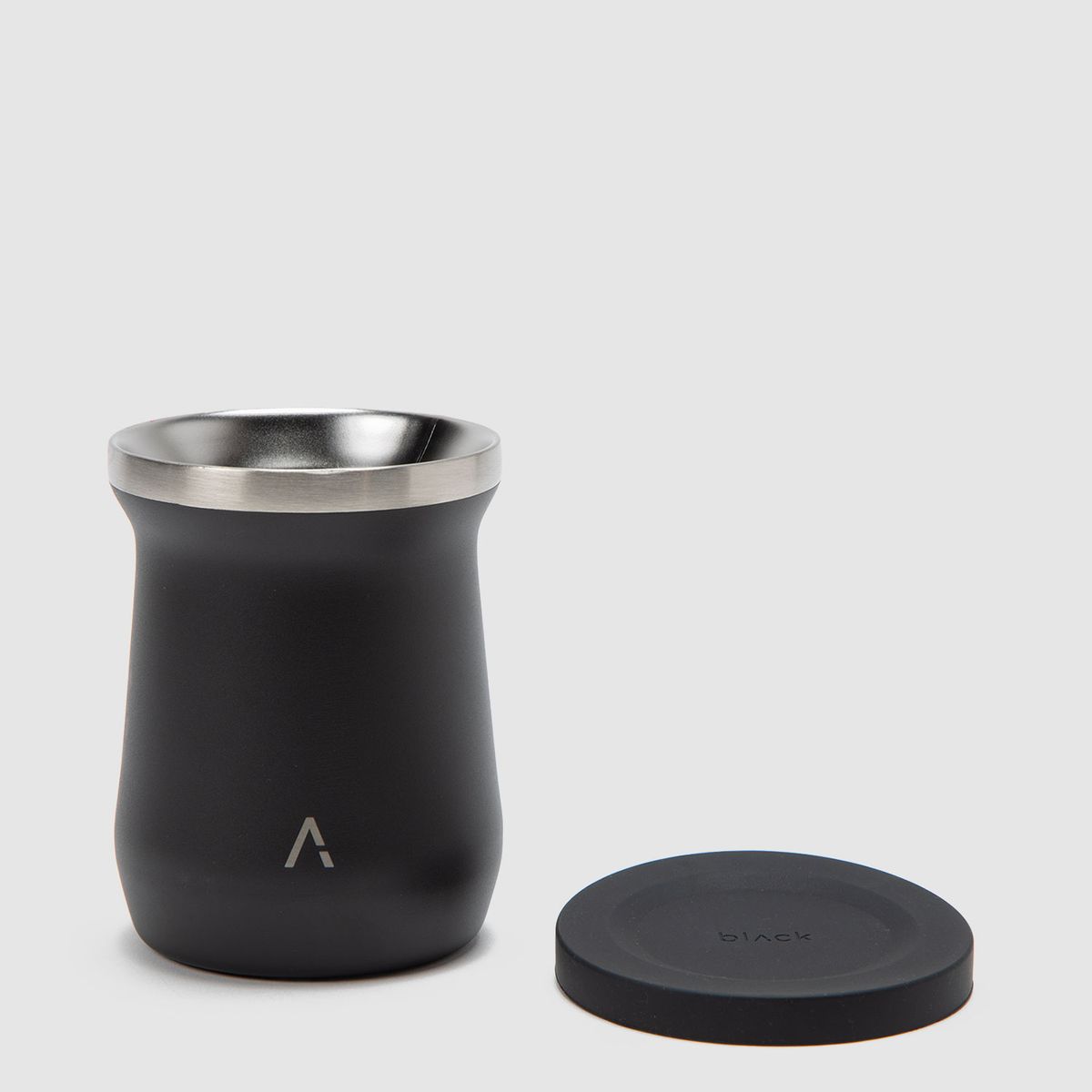 BLACK - Mate Cup + Straw Black Bubba