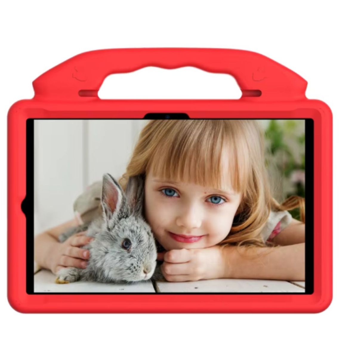 GENERICO - Carcasa Niños Anti-golpes Para Tablet Xiaomi Redmi Pad 2 11" 2025 Rojo