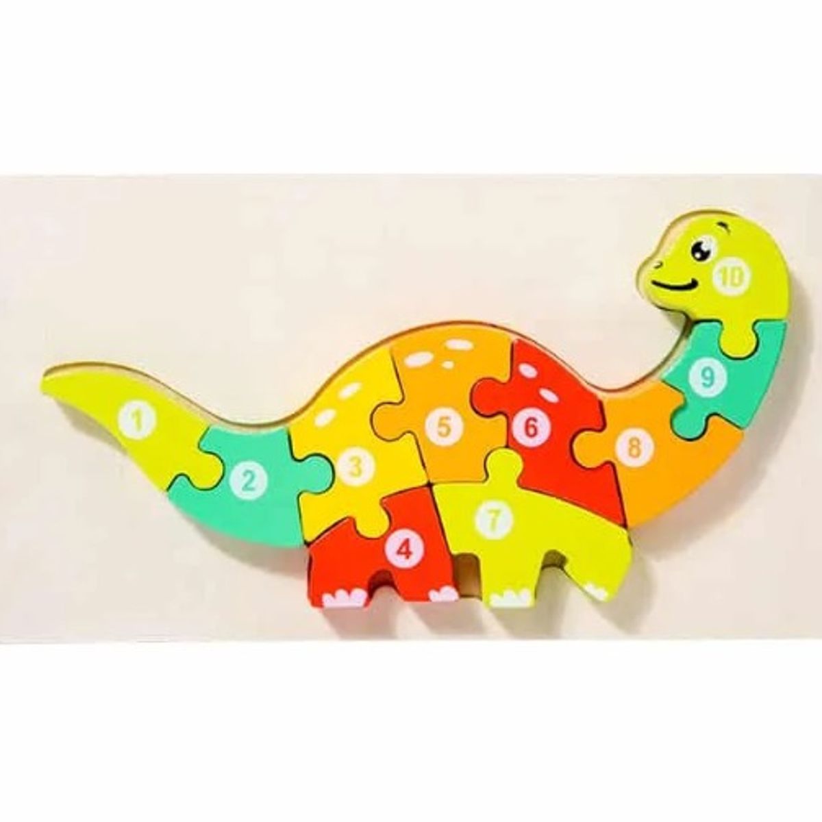 GENERICO - Rompecabezas de madera  para niños de Dinosaurio 3