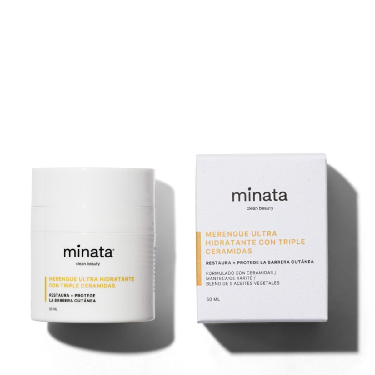 MINATA - Merengue Ultra Hidratante con Triple Ceramidas 50 ml