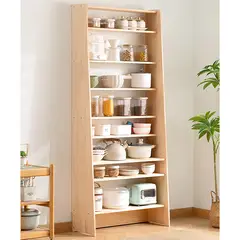 GENERICO - Librero Madera Biblioteca Organizador 8 Niveles 180x60x30