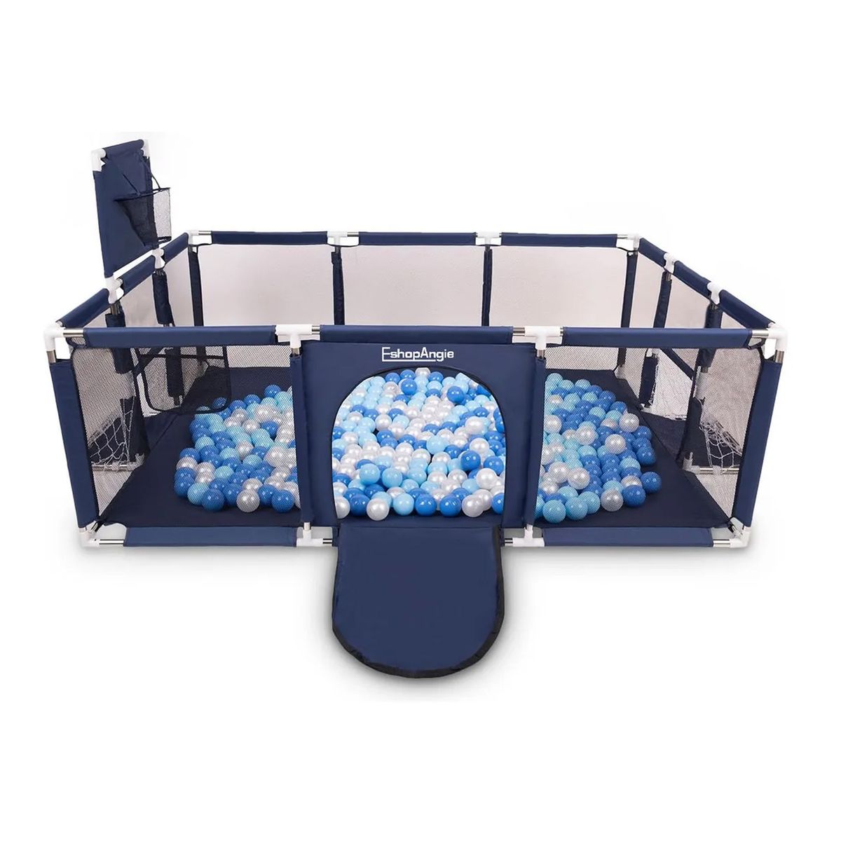 OFERTABKN - Corral Seguridad Bebes Con Aro De Basket 180cm Sin Pelotas