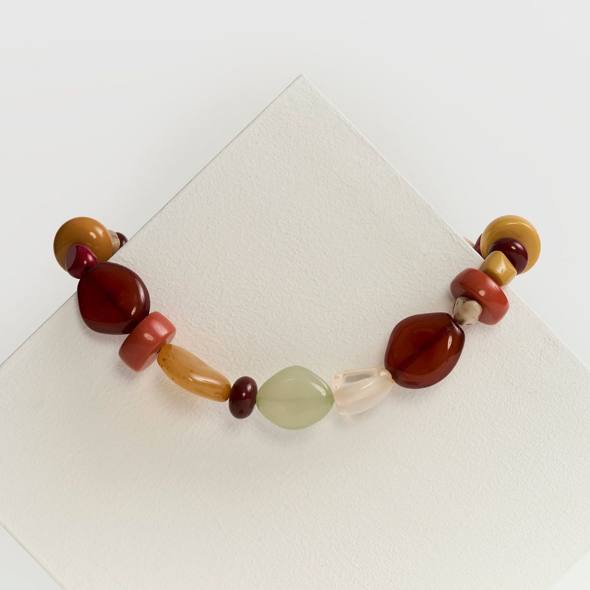 LOUNGE - Collar Mujer Piedras Resina Irregulares