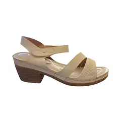 HERIEL - Sandalia Blanca Plataforma Mujer