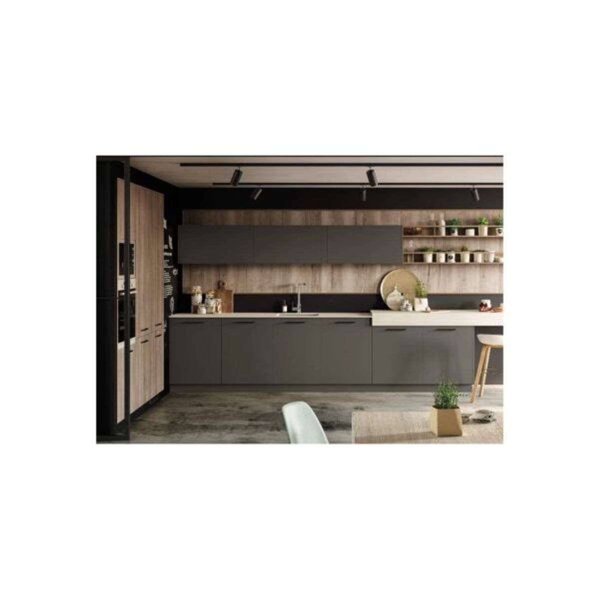 RUST OLEUM - Pintura Tizada para Muebles Chalked Carbon 440 ml