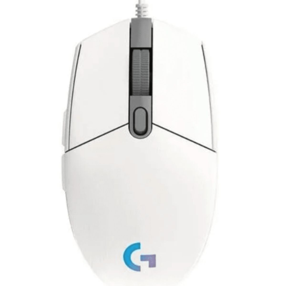 LOGITECH - Mouse Gamer Lightsync G203 Logitech - Blanco
