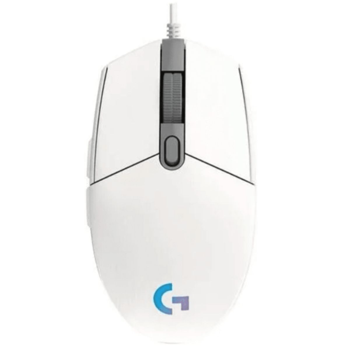 LOGITECH - Mouse Gamer Lightsync G203 Logitech - Blanco