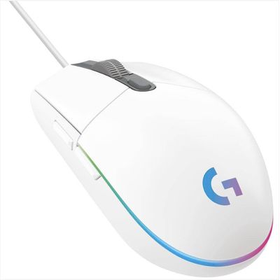Imagen 2 del producto Mouse Gamer Lightsync G203 - Blanco
