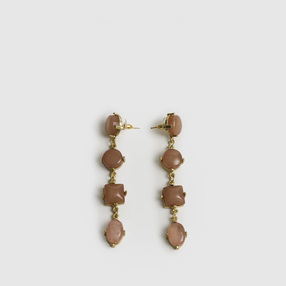 LOUNGE - Aros Mujer Piedras Irregulares