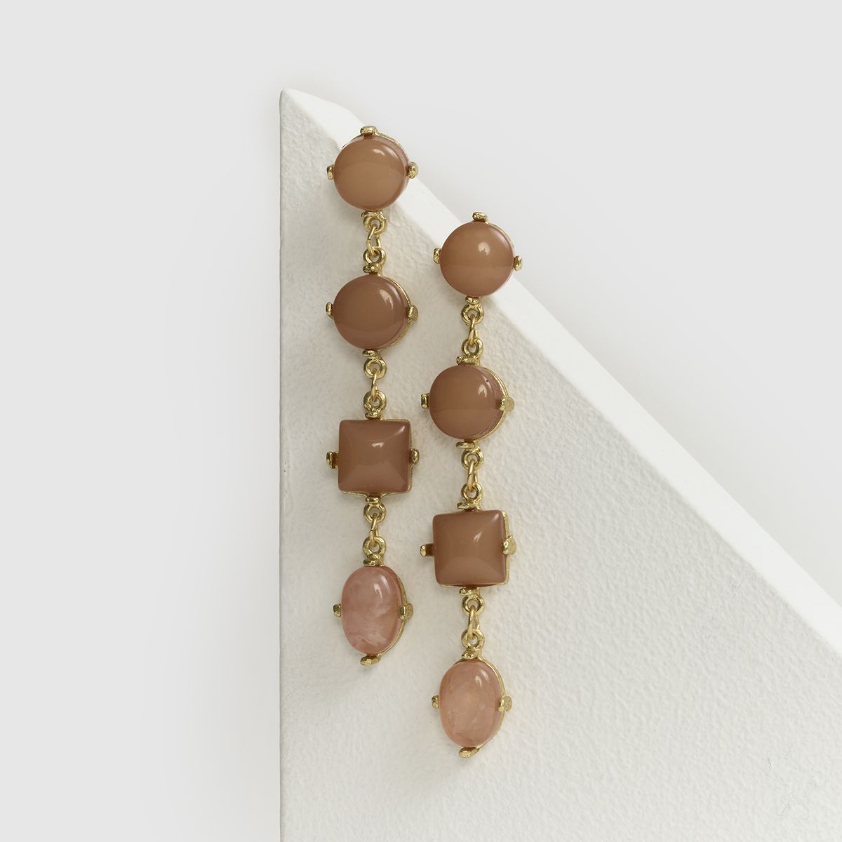 LOUNGE - Aros Mujer Piedras Irregulares