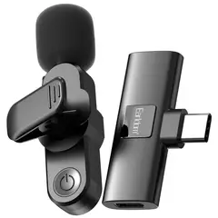 GENERICO - Microfono Inalambrico Individual D Solapa USB-C Sonido Claro
