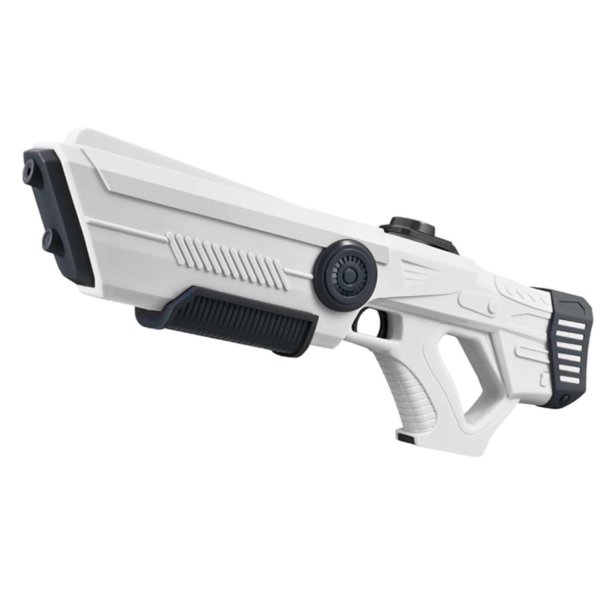 DBLUE - Juguete Pistola Agua Recargable Absorción DBG1657W Blanco