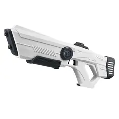 DBLUE - Juguete Pistola Agua Recargable Absorción DBG1657W Blanco