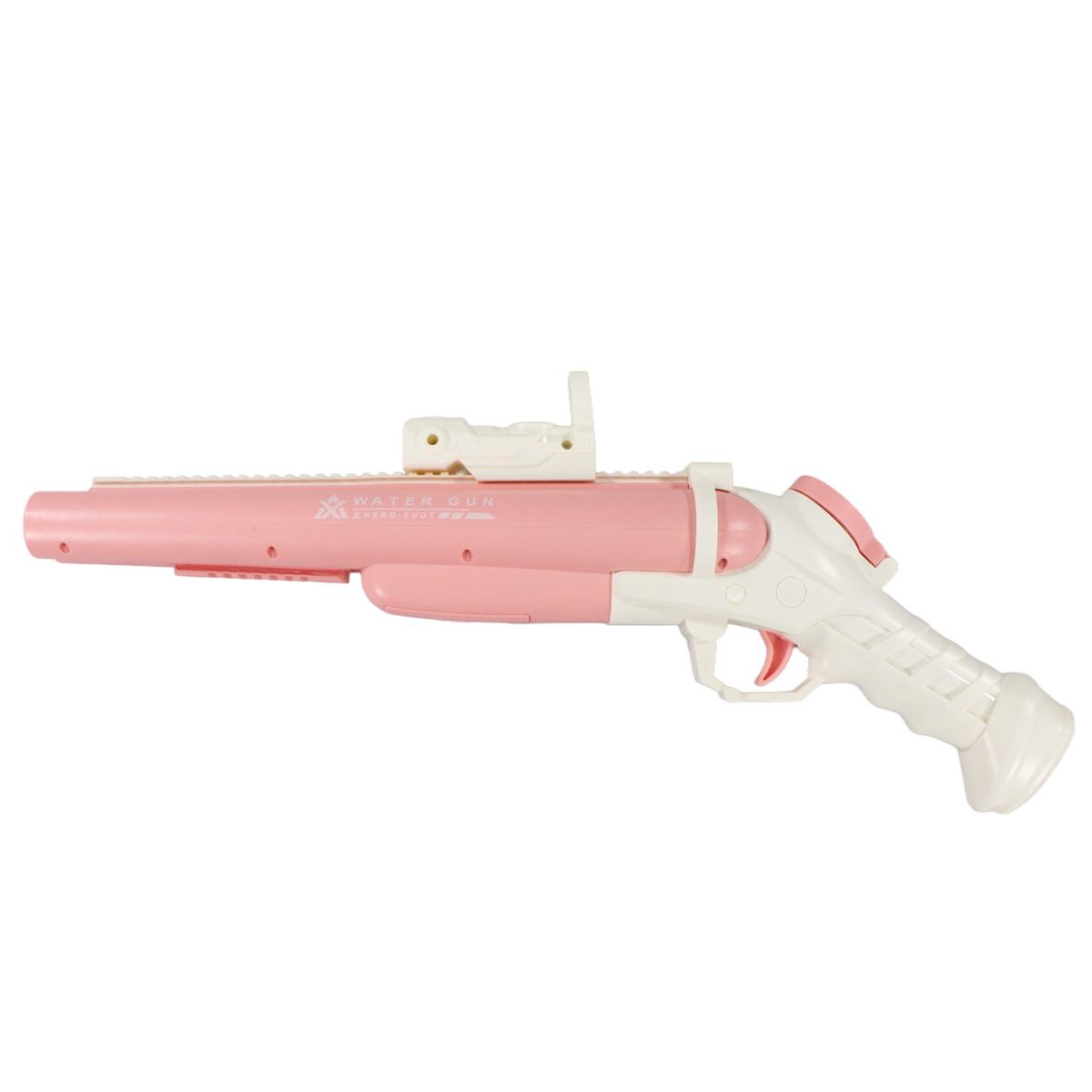 DBLUE - Juguete Pistola Lanza Agua Eléct Doble Cañon DBG1656P Rosa
