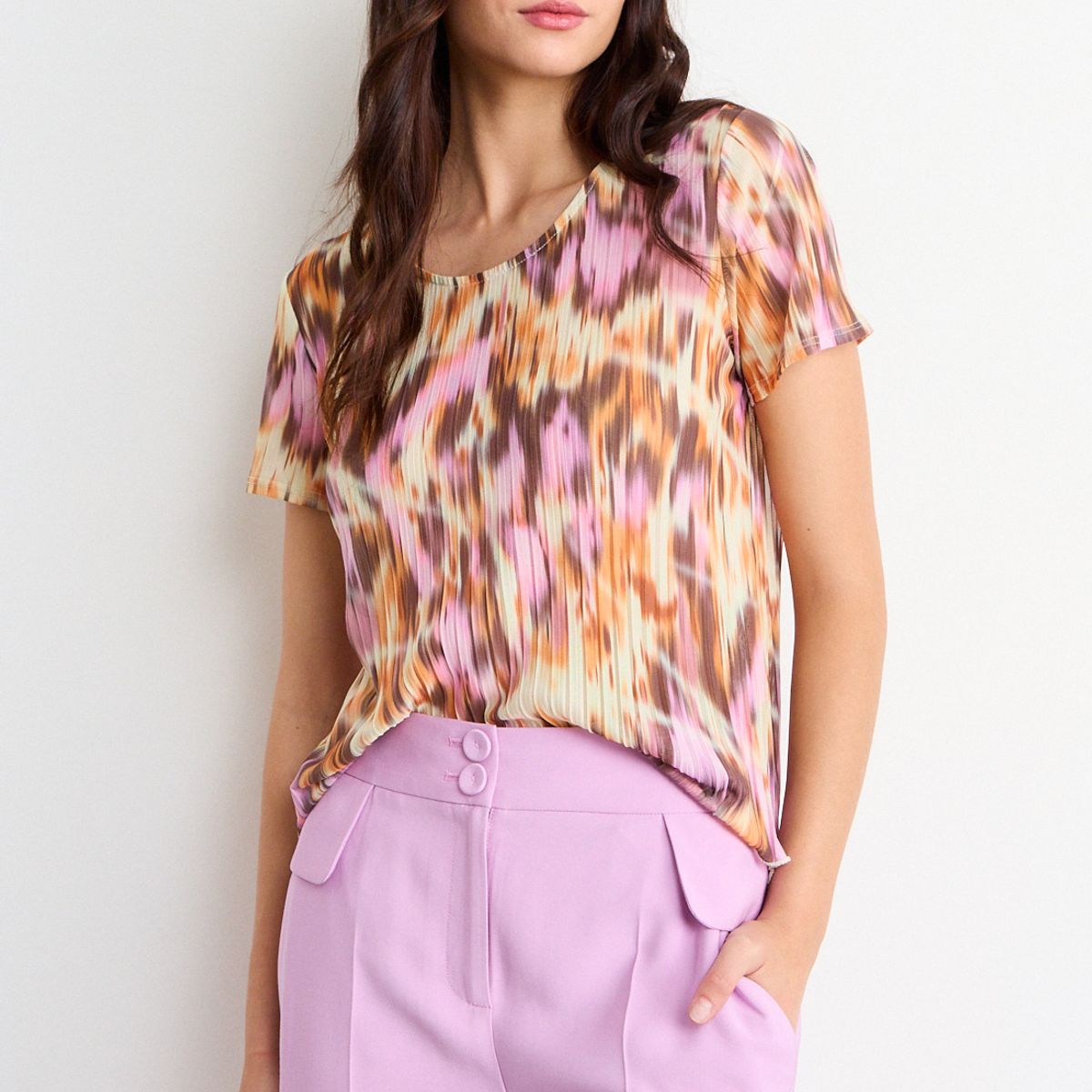 IO - Polera Fantasia Mujer Fucsia Io