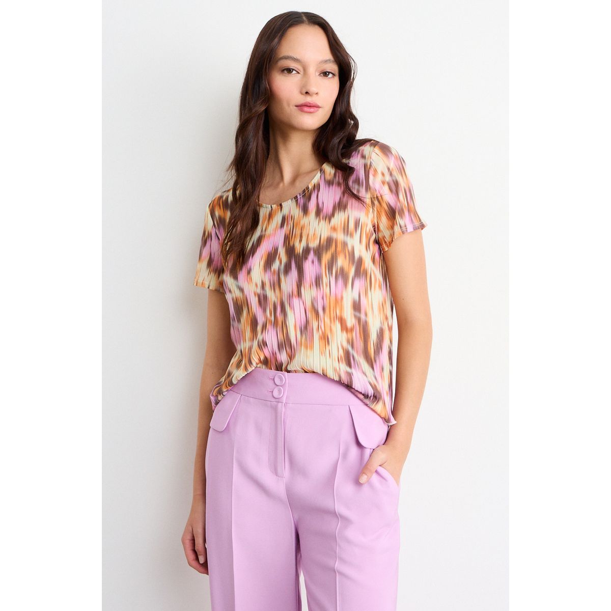 IO - Polera Fantasia Mujer Fucsia Io