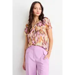 IO - Polera Fantasia Mujer Fucsia