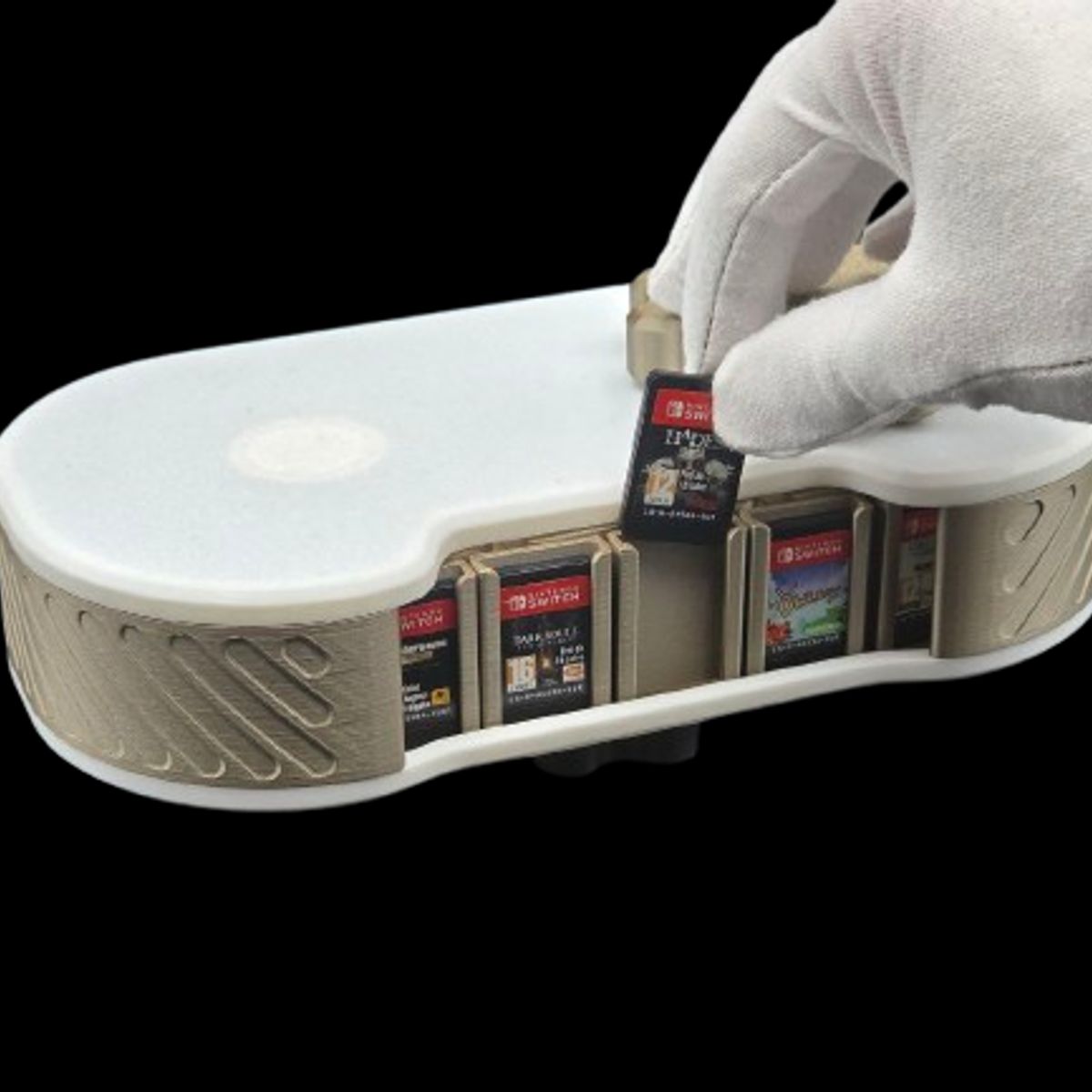 GENERICO - Soporte de Exhibición para Cartuchos de Nintendo