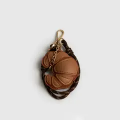LOUNGE - Llavero Mujer Cuerda Charm Croissant