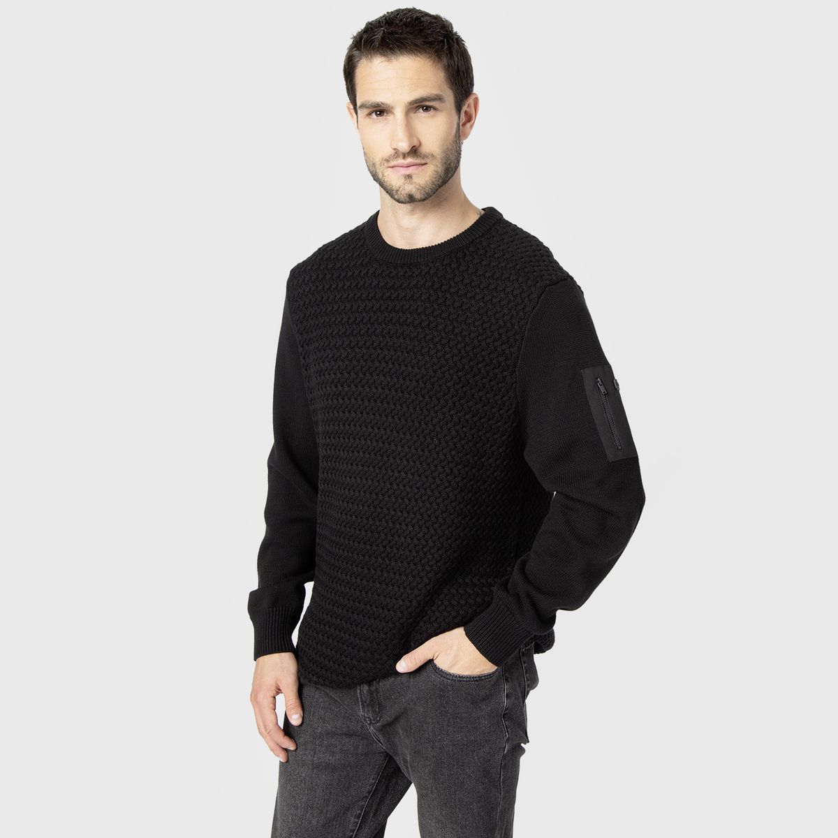 BLACK - Chaleco Cargo Black Black Bubba