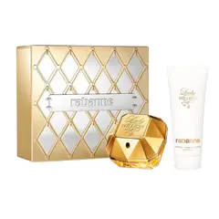 RABANNE - Set Perfume Lady Million EDP 80 ml + Loción para el Cuerpo 100 ml