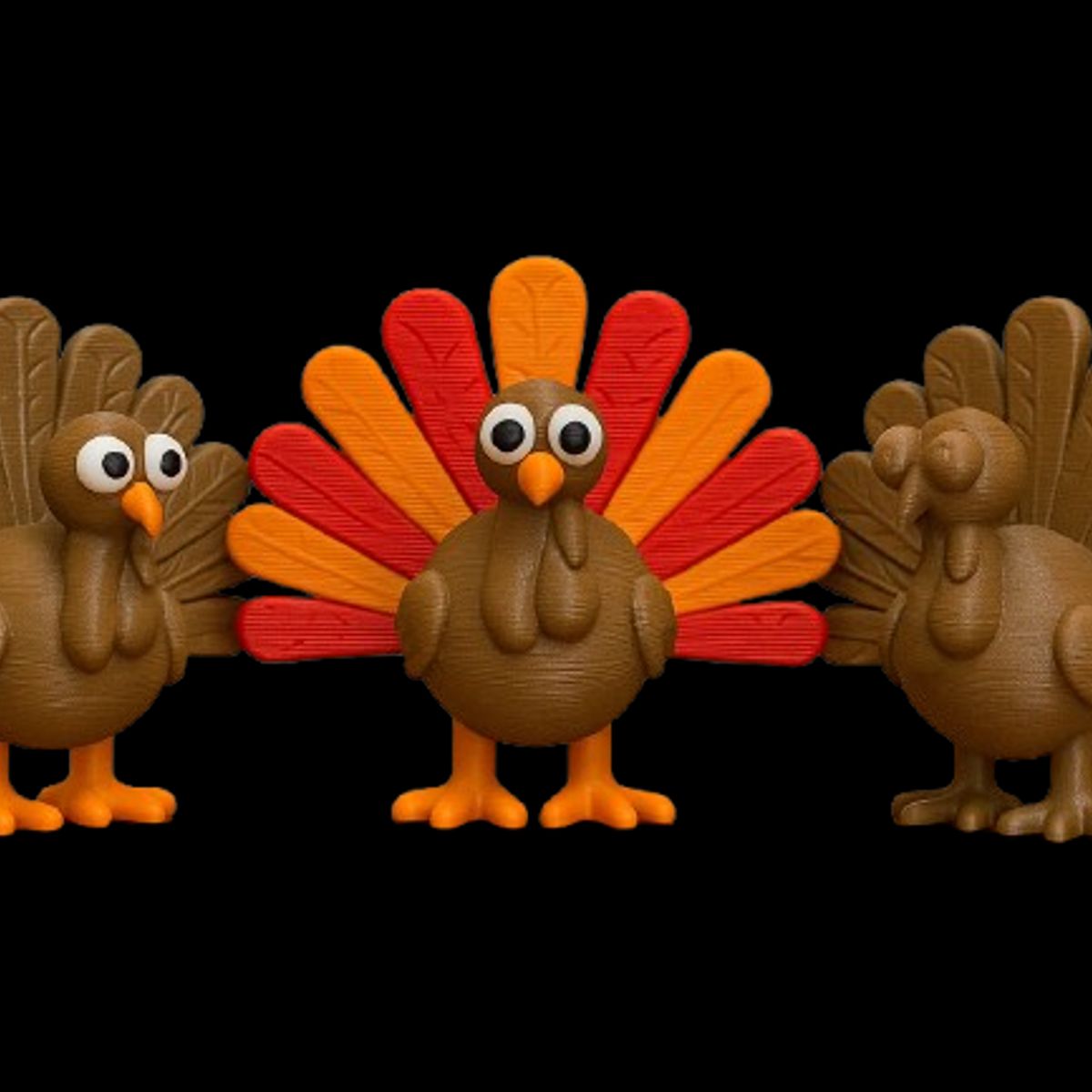 GENERICO - Adorno - Trio de Pavos