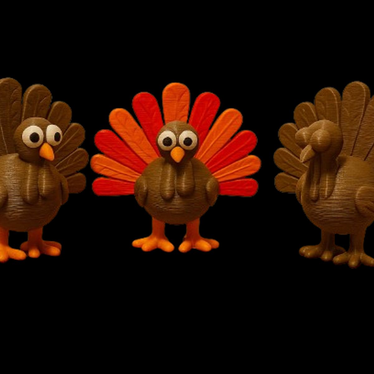 GENERICO - Adorno - Trio de Pavos