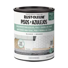 RUST OLEUM - Pintura Pisos y Azulejos Blanco 946ml
