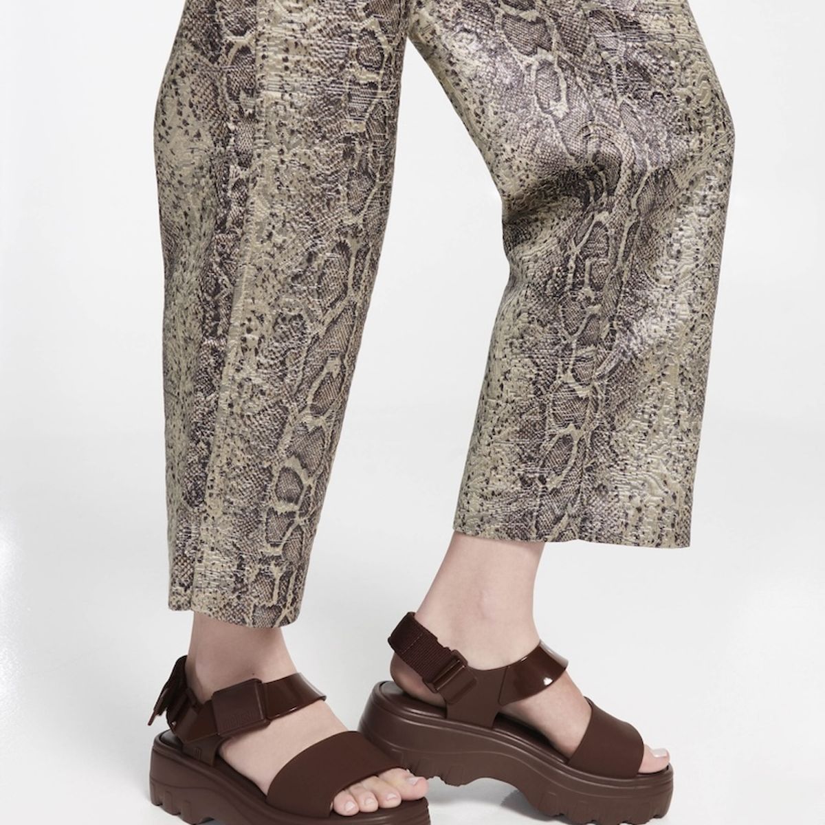 MELISSA - Sandalia Mujer Melissa Kick Off Sandal Marrón