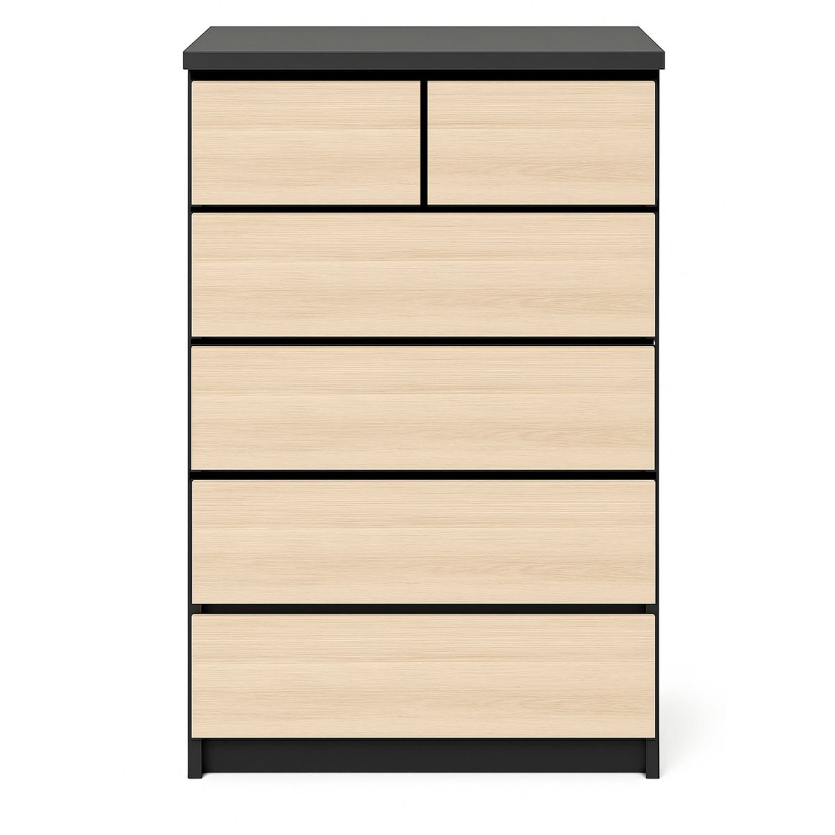 DECORACION CREATIVA - Cajonera 6 Cajones Grafito Albayalde  premium